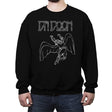 Fallen Doom - Crew Neck Sweatshirt Crew Neck Sweatshirt RIPT Apparel Small / Black