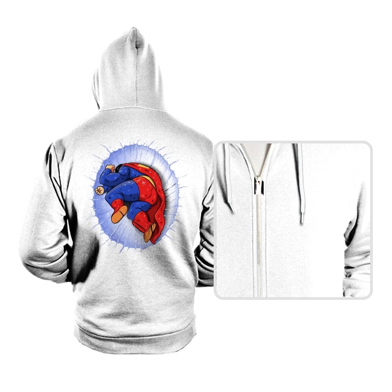 Fallen Hero - Hoodies Hoodies RIPT Apparel Small / White