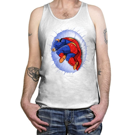 Fallen Hero - Tanktop Tanktop RIPT Apparel X-Small / White