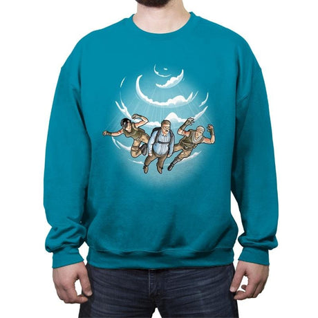 Falling - Crew Neck Sweatshirt Crew Neck Sweatshirt RIPT Apparel