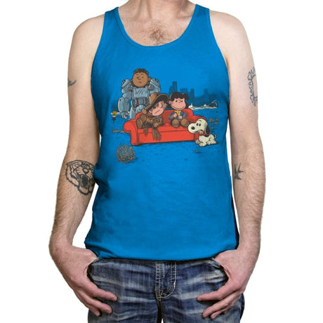 Fallnuts - Tanktop Tanktop RIPT Apparel X-Small / Teal