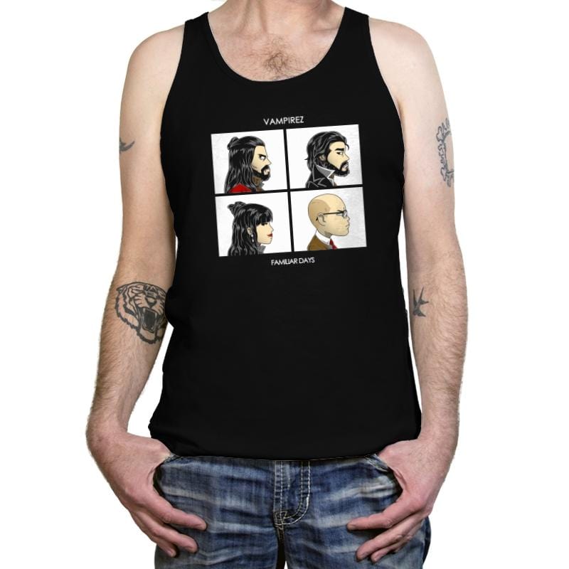 Familiar Days - Tanktop Tanktop RIPT Apparel X-Small / Black