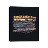 Family Business Vehicle - Canvas Wraps Canvas Wraps RIPT Apparel 11x14 / Black