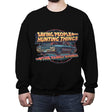 Family Business Vehicle - Crew Neck Sweatshirt Crew Neck Sweatshirt RIPT Apparel Small / Black