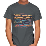 Family Business Vehicle - Mens T-Shirts RIPT Apparel Small / Charcoal