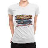 Family Business Vehicle - Womens Premium T-Shirts RIPT Apparel Small / White