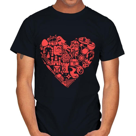 Fantasy Lover  - Mens T-Shirts RIPT Apparel Small / Black