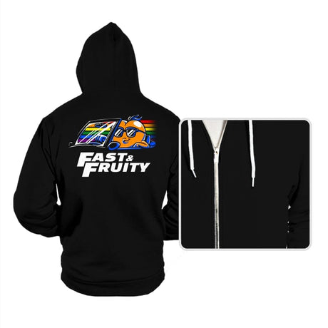 Fast & Fruity - Hoodies Hoodies RIPT Apparel Small / Black