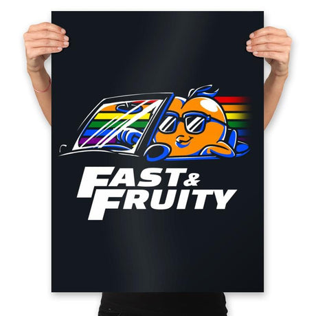 Fast & Fruity - Prints Posters RIPT Apparel 18x24 / Black