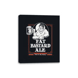 Fat Bastard Ale - Canvas Wraps Canvas Wraps RIPT Apparel 8x10 / Black