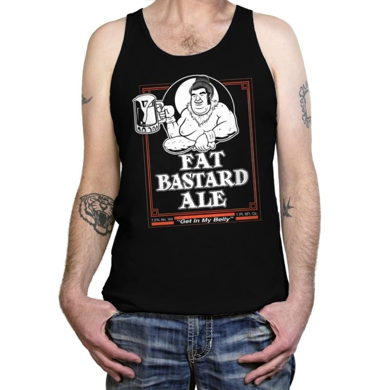 Fat Bastard Ale - Tanktop Tanktop RIPT Apparel X-Small / Black