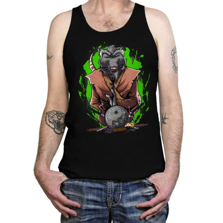 Father of Brothers - Tanktop Tanktop RIPT Apparel X-Small / Black