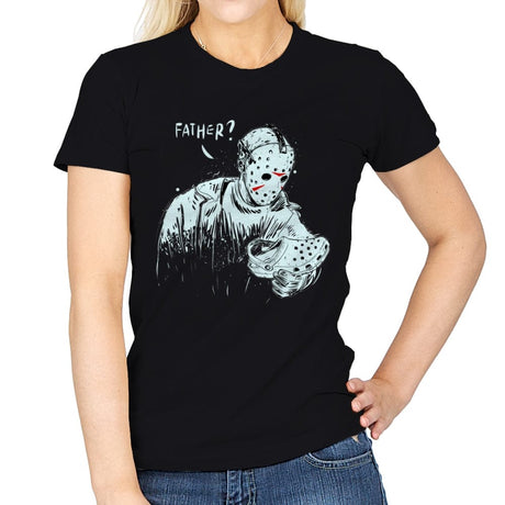 Father? - Womens T-Shirts RIPT Apparel Small / Black