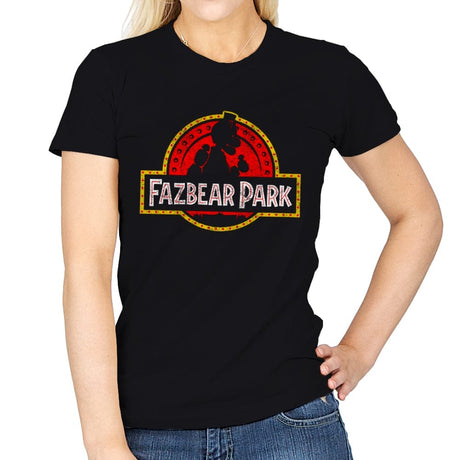 Fazbear Park - Womens T-Shirts RIPT Apparel Small / Black