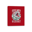 Feed Me!! - Canvas Wraps Canvas Wraps RIPT Apparel 8x10 / Red