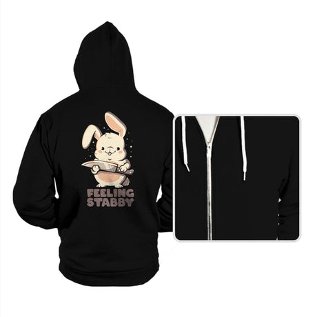 Feeling Stabby - Hoodies Hoodies RIPT Apparel Small / Black