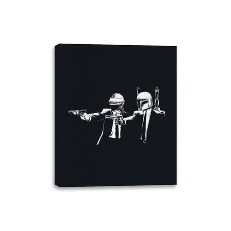 Fett Fiction - Canvas Wraps Canvas Wraps RIPT Apparel 8x10 / Black