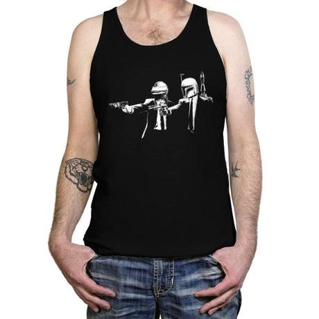 Fett Fiction - Tanktop Tanktop RIPT Apparel X-Small / Black