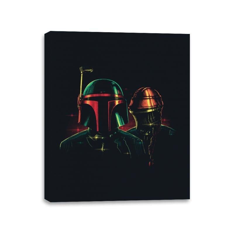 Fett-Shand - Canvas Wraps Canvas Wraps RIPT Apparel 11x14 / Black