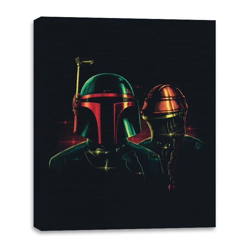 Fett-Shand - Canvas Wraps Canvas Wraps RIPT Apparel 16x20 / Black