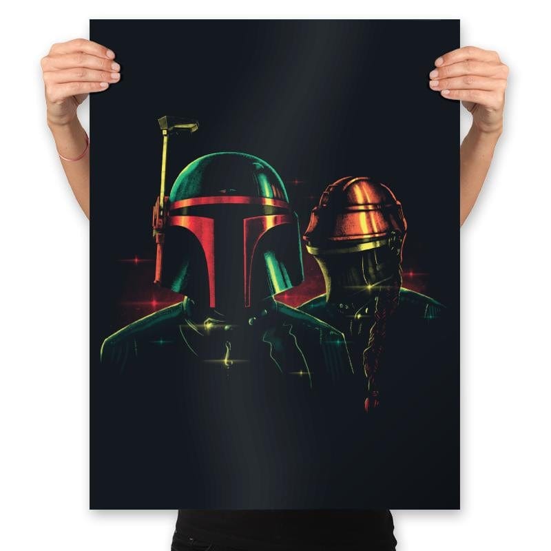 Fett-Shand - Prints Posters RIPT Apparel 18x24 / Black