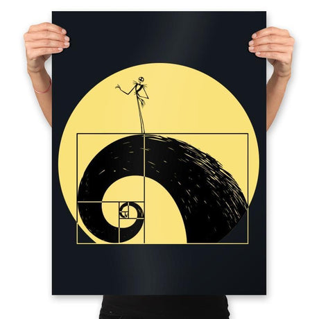 Fibonightmare - Prints Posters RIPT Apparel 18x24 / Black