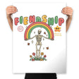 Fiendship - Prints Posters RIPT Apparel 18x24 / White