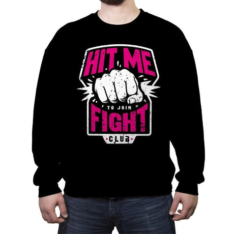 Fight Club Entrance - Crew Neck Sweatshirt Crew Neck Sweatshirt RIPT Apparel