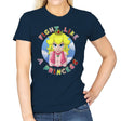 Fight like a Princess - Womens T-Shirts RIPT Apparel Small / Navy