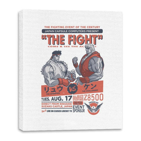 Fight Night - Canvas Wraps Canvas Wraps RIPT Apparel 16x20 / White