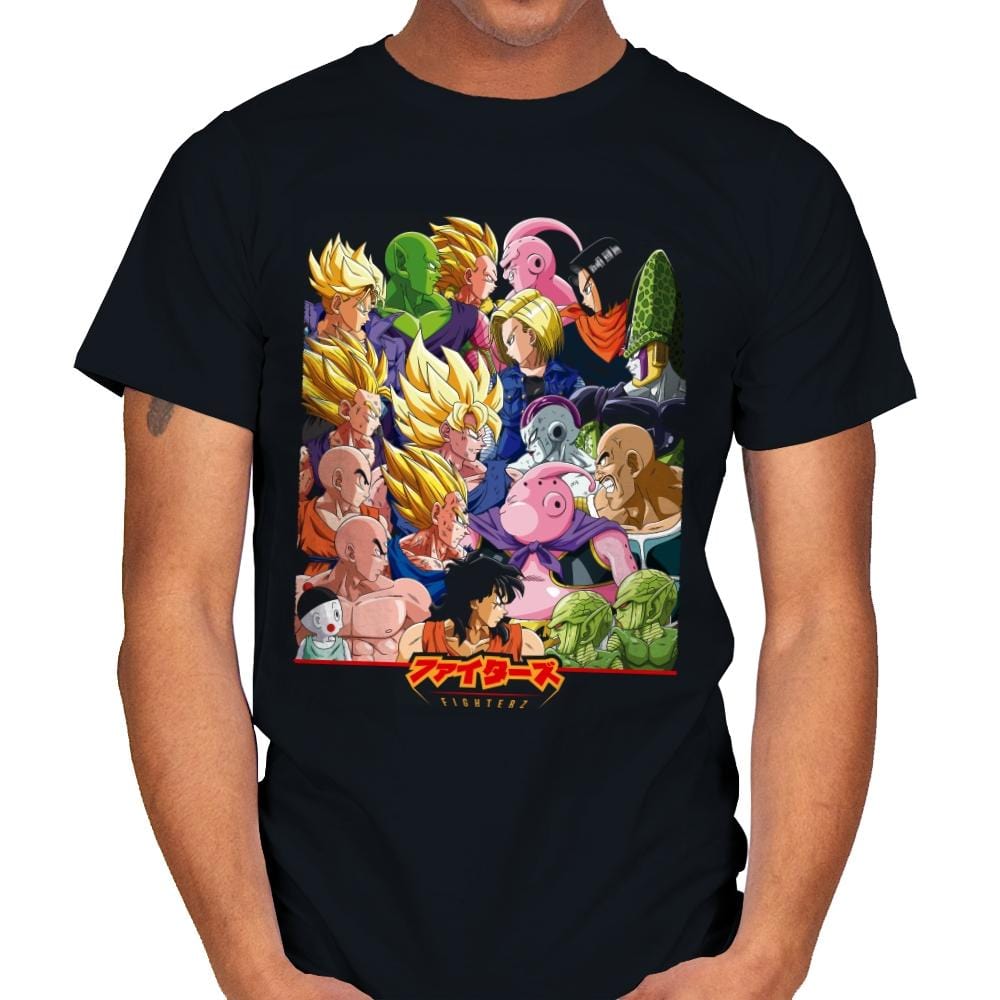 FighterZ - Mens T-Shirts RIPT Apparel Small / Black