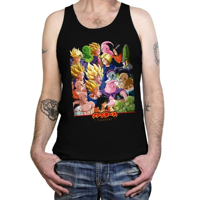 FighterZ - Tanktop Tanktop RIPT Apparel X-Small / Black