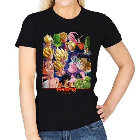 FighterZ - Womens T-Shirts RIPT Apparel Small / Black