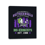 Fighting Bio-Exorcists - Canvas Wraps Canvas Wraps RIPT Apparel 11x14 / Black