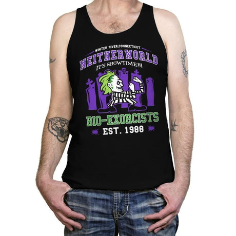 Fighting Bio-Exorcists - Tanktop Tanktop RIPT Apparel X-Small / Black