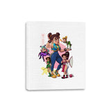 Fighting Girls - Canvas Wraps Canvas Wraps RIPT Apparel 8x10 / White