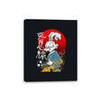 Fighting Rabbit - Best Seller - Canvas Wraps Canvas Wraps RIPT Apparel 8x10 / Black