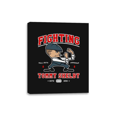 Fighting Shelby - Canvas Wraps Canvas Wraps RIPT Apparel 8x10 / Black