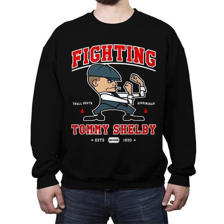 Fighting Shelby - Crew Neck Sweatshirt Crew Neck Sweatshirt RIPT Apparel