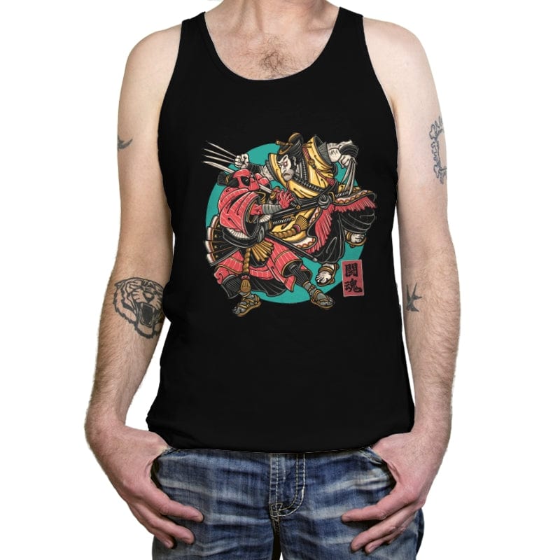 Fighting Spirit - Tanktop Tanktop RIPT Apparel X-Small / Black