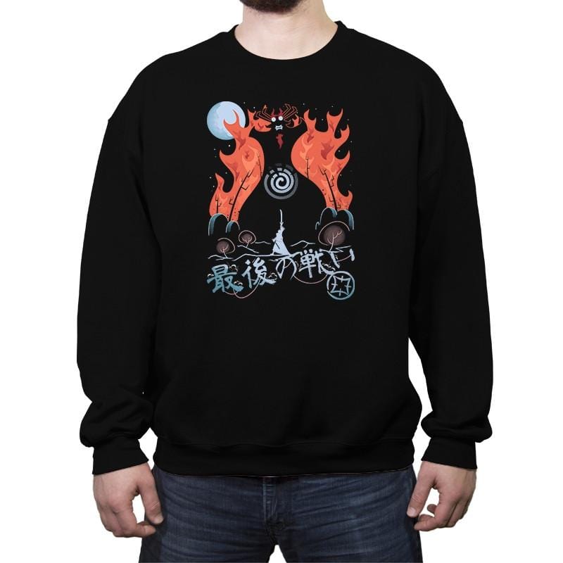 Final Battle - Crew Neck Sweatshirt Crew Neck Sweatshirt RIPT Apparel