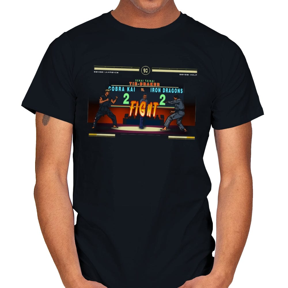 Final Fight - Mens T-Shirts RIPT Apparel Small / Black