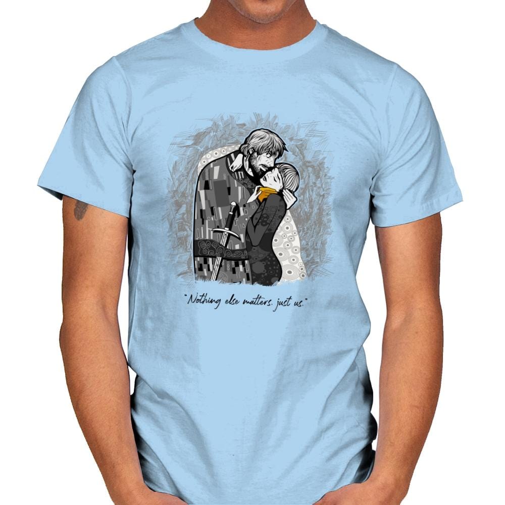 Final Kiss - Mens T-Shirts RIPT Apparel Small / Light Blue