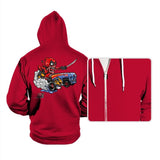 Fink-Pool - Hoodies Hoodies RIPT Apparel Small / Red