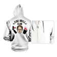 Fire Drill Club! - Hoodies Hoodies RIPT Apparel Small / White