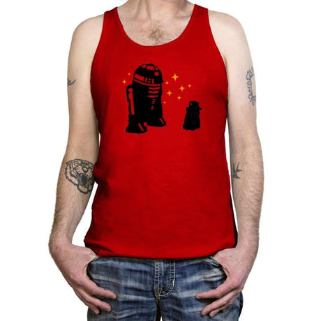 First Meeting - Tanktop Tanktop RIPT Apparel X-Small / Red