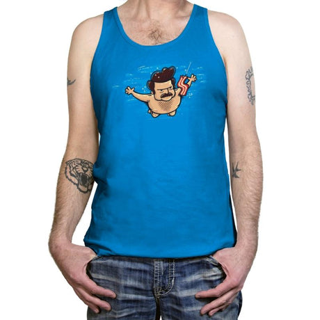 Fishing Relaxes Me - Tanktop Tanktop RIPT Apparel X-Small / Teal