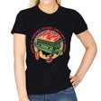 Flaming Dumpster - Womens T-Shirts RIPT Apparel Small / Black