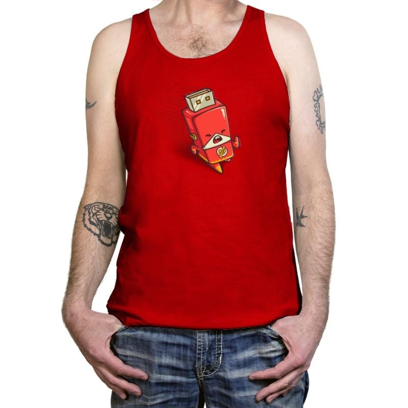 Flash Drive - Tanktop Tanktop RIPT Apparel X-Small / Red