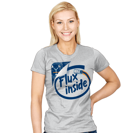 Flux Inside - Womens T-Shirts RIPT Apparel